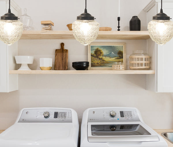 Love Laundry Day How Laundry Lights Can Transform Your Laundry Room