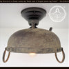 Iron Rustic Industrial Ceiling Light Fixture