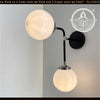 ULTRA MODERN DUO Wall Sconce Light Fixture