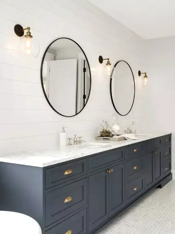 modern farmhouse ceiling lighting vintage light fixtures rustic vanity bathroom laundry room