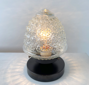 Antique Glass Table Lamp Light Fixture