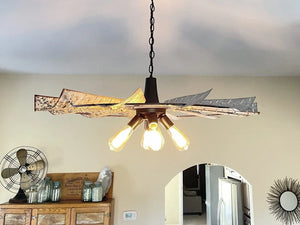 Windmill Chandelier Farmhouse Lighting Fixture - The Lamp Goods