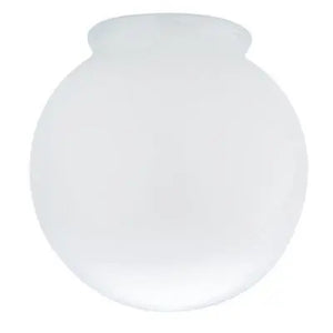 6-inch frosted glass globe replacement shade