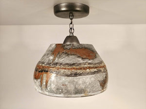 Rustic Bucket Chain Ceiling Light The Lamp Goods