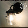 Vintage Mason Jar WALL LIGHT Sconce The Lamp Goods