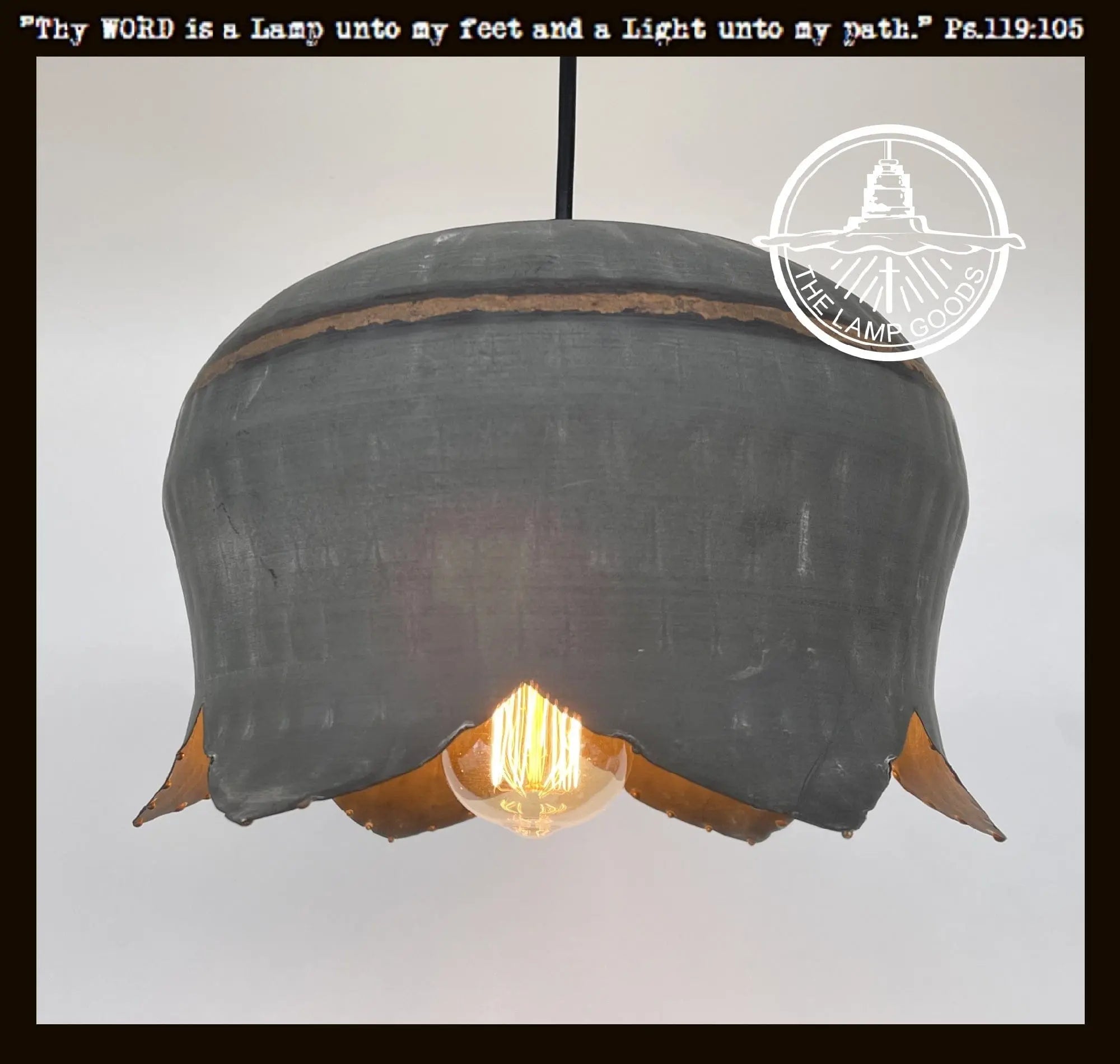 Lotus Handcrafted Metal Dome Chandelier The Lamp Goods