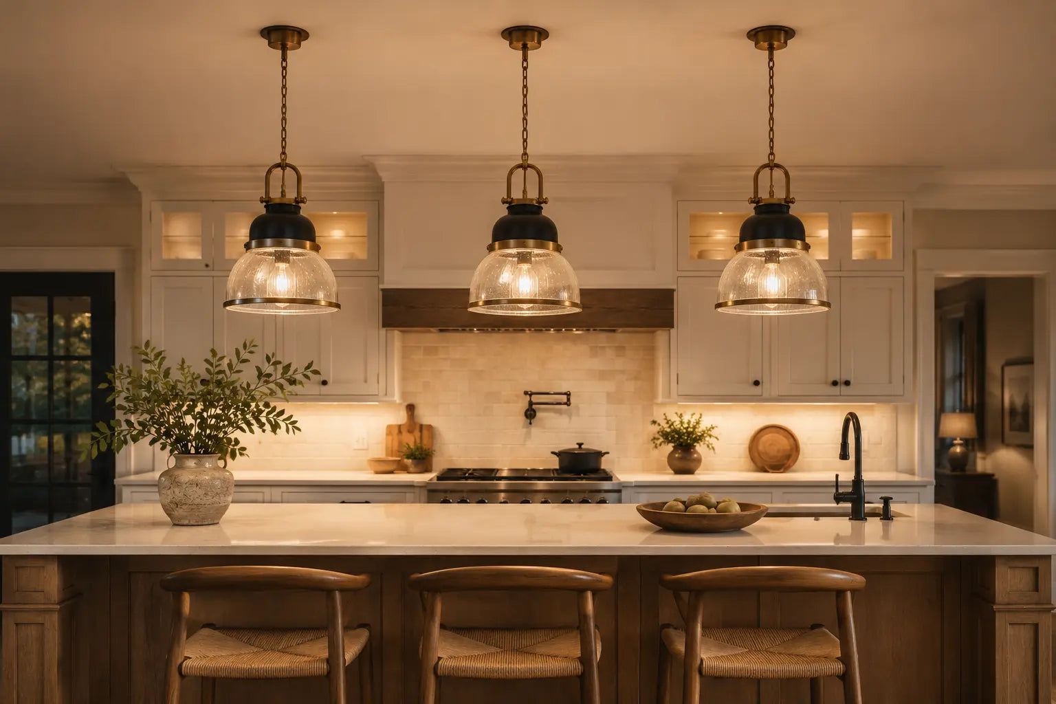Modern Farmhouse Kitchen Lighting: Room-by-Room Ideas