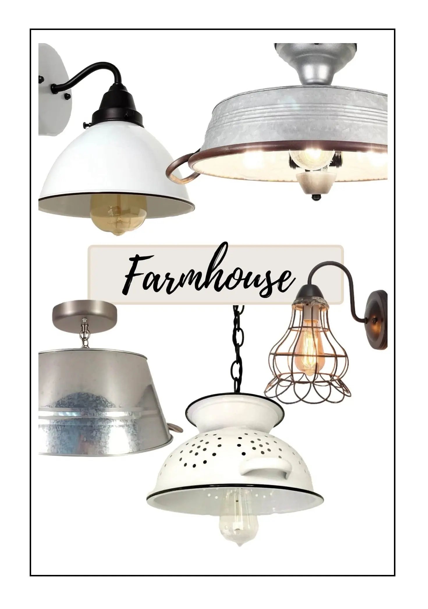 Modern Farmhouse & Rustic Lighting