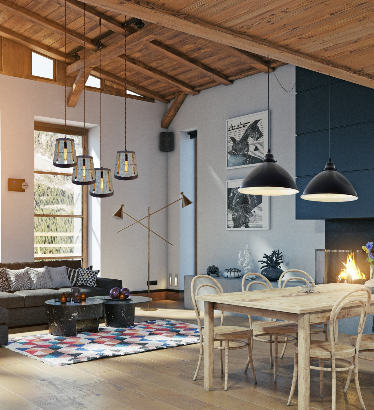 Living Room Ceiling Lights and Sconces