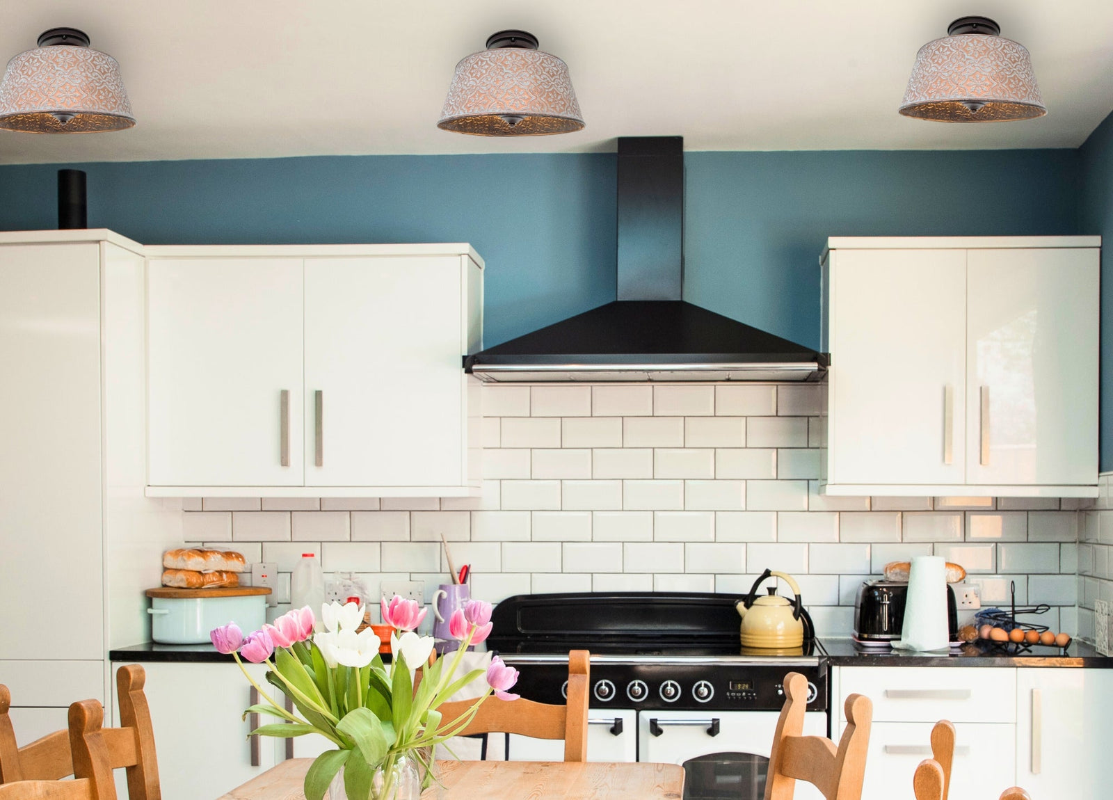 Flush Mount Drum Lights