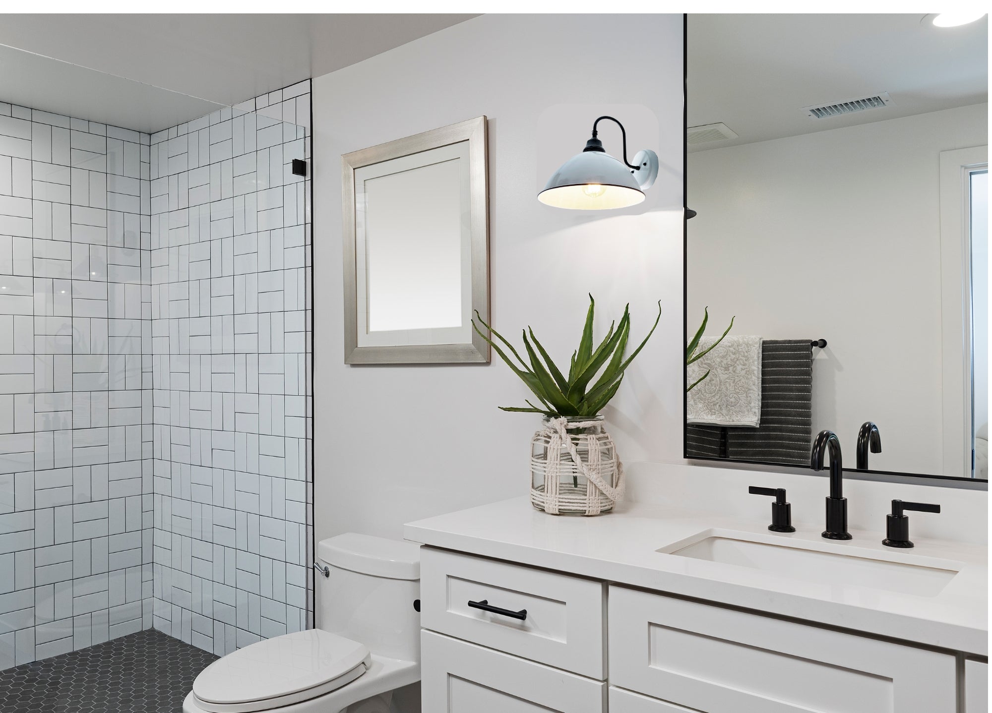 White Wall Sconces