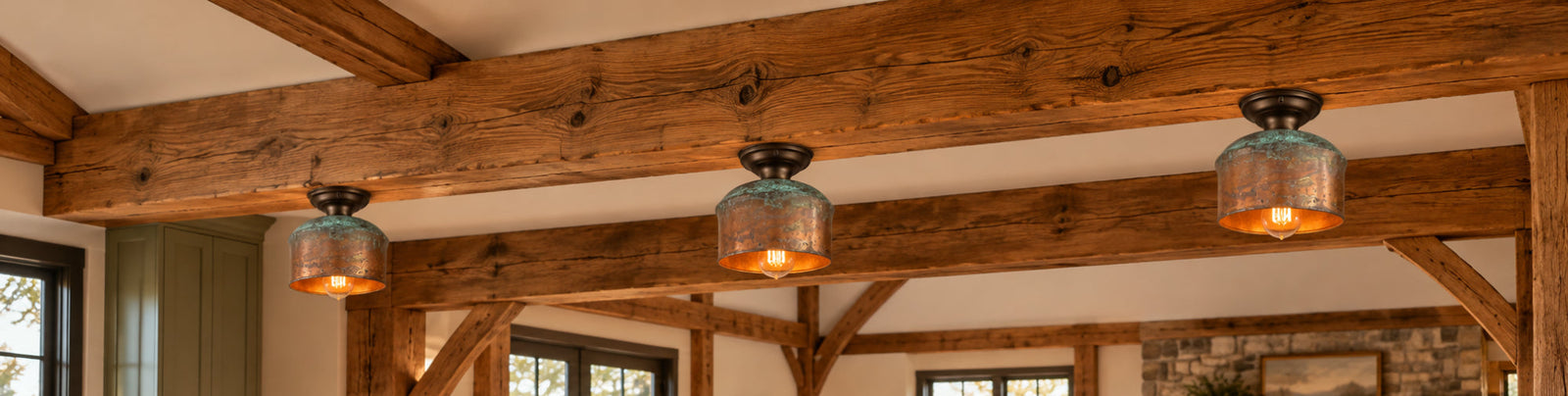 Timber Frame Lighting