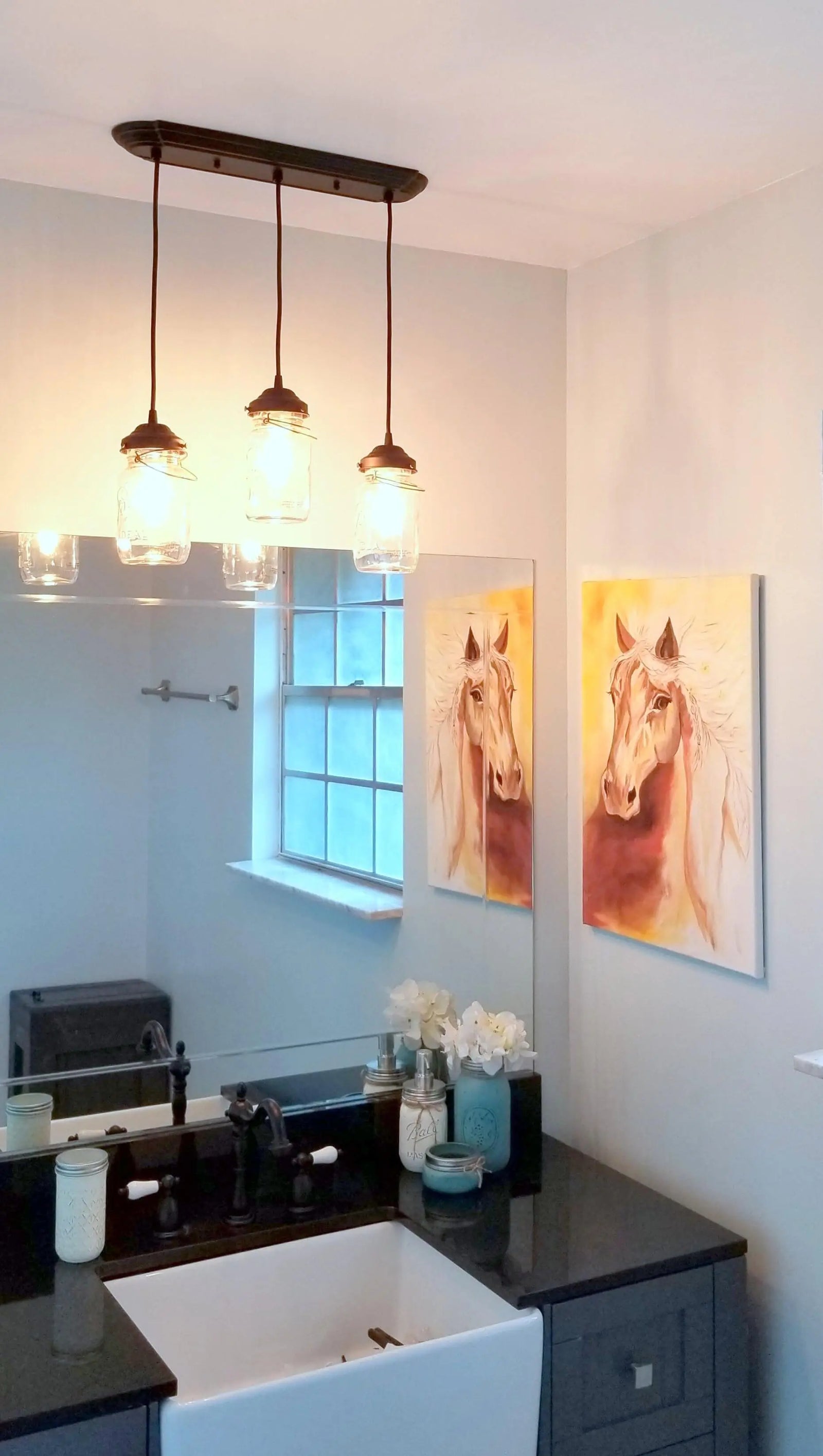 Mason Jar Chandeliers