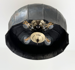 Cottage Forged Metal Ceiling Light
