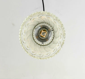 Vintage Beaded Swirl Ribbon Pendant Light - The Lamp Goods