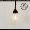 Simple Clear Dome Farmhouse Pendant