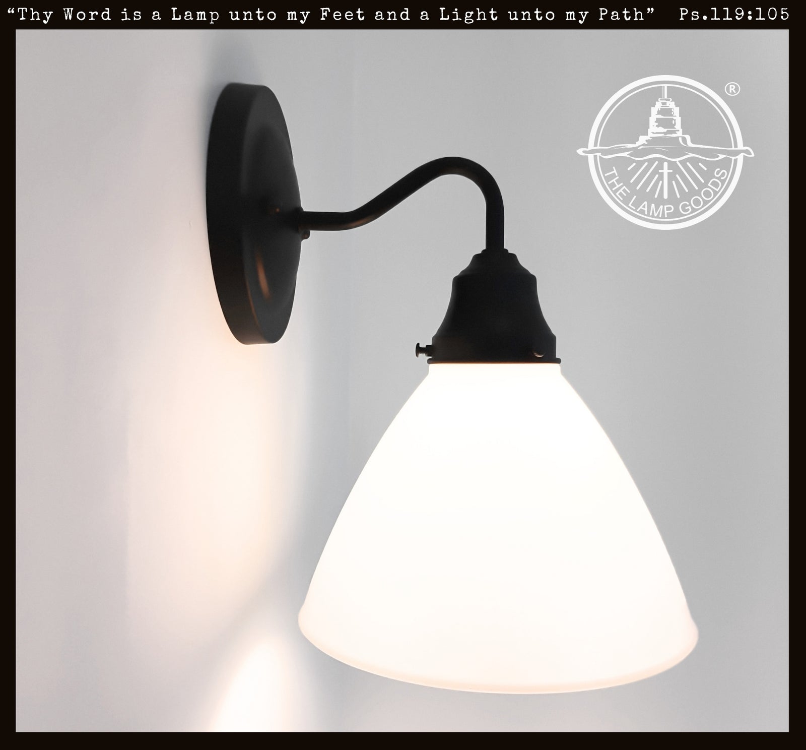 Milk Glass Waffle 8" Sconce - The Lamp Goods