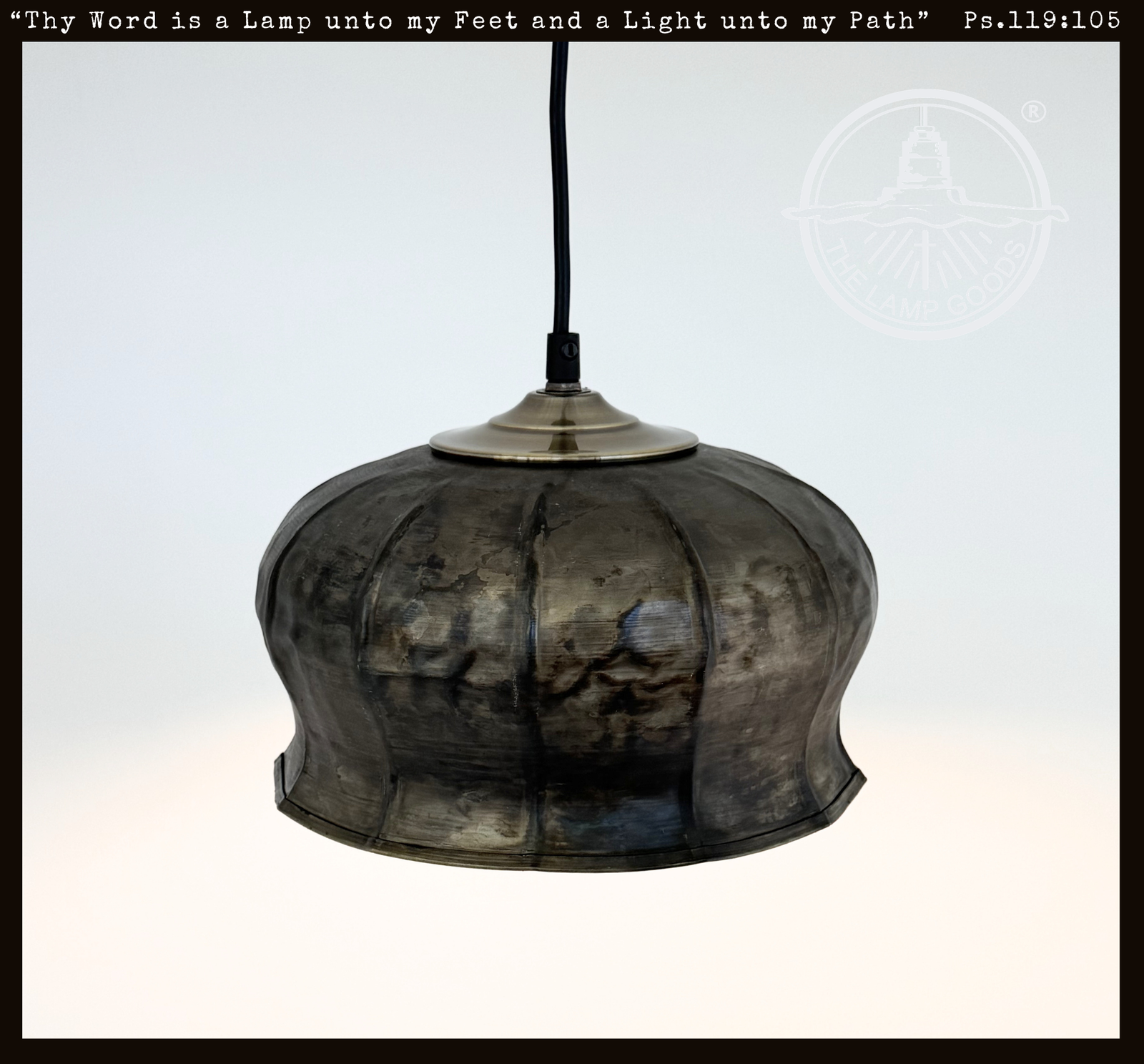Cottage Forged Metal Pendant Light | The Lamp Goods