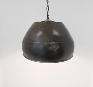 Antique Dark Brassy Gold Jumbo Rustic Bucket Chandelier