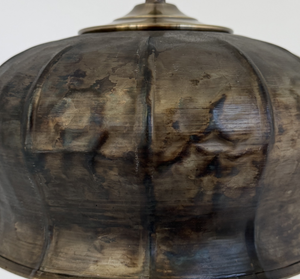 Cottage Forged Metal Pendant Light — shown to scale