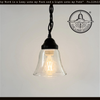 Salvaged Farmhouse Small Heavy Clear Pendant