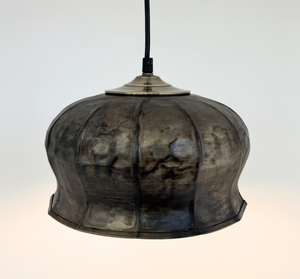 Cottage Forged Metal Pendant Light — handcrafted USA-made lighting