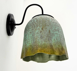 Verdigris Orchard Bell Wall Sconce