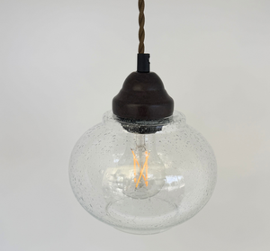 Seeded Farmhouse Bubble Pendant