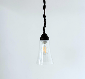 Slim Seeded Flare Pendant