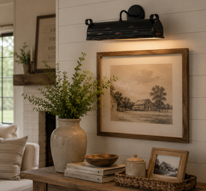 Handcrafted metal wall sconce by The Lamp Goods