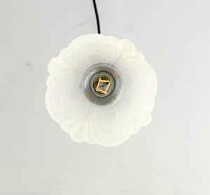 Frosted Drape Petal Pendant Light - The Lamp Goods