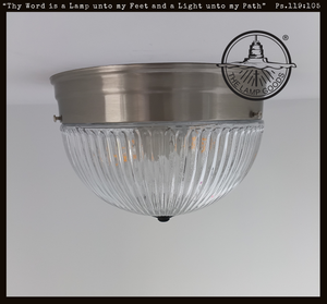 Holophane Dome Ceiling Drum Light