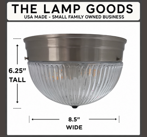 Holophane Dome Ceiling Drum Light
