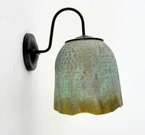 Verdigris Orchard Bell Wall Sconce