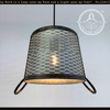 Rustic Farmhouse Pierced Bucket Pendant