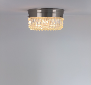 Rare Diamond Ridge Ceiling Drum Light