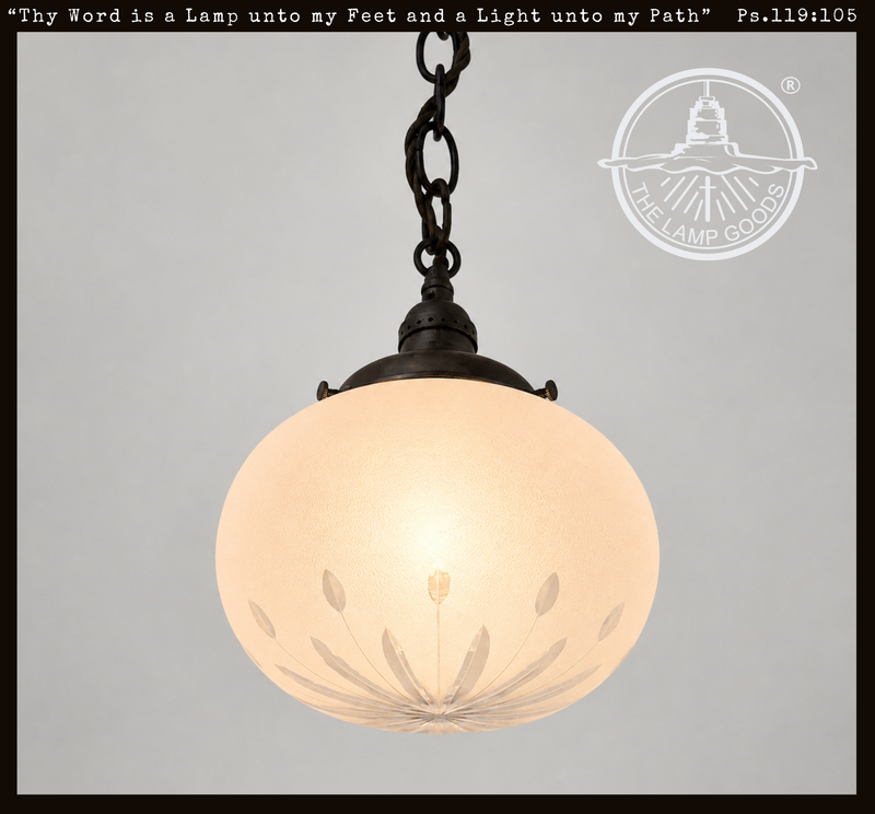 Vintage Lavender Sunflower Accent Pendant