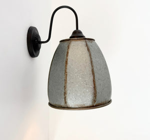 Rustic Octagon Galvanized Dome Industrial Sconce