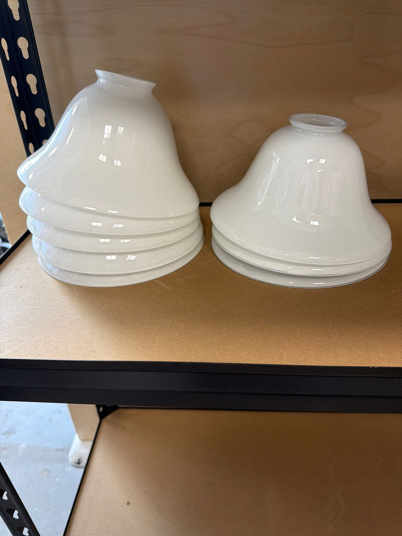 Custom Listing for Reenie Traditional 1940's Milk Glass Bell x 5