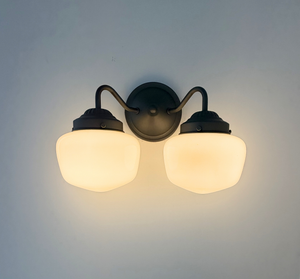 USA-made farmhouse wall sconce, handcrafted in Loris, SC