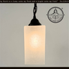 Modern Linen Square Pendant