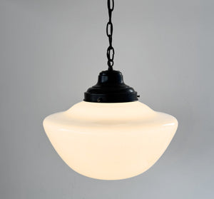 1920's Classic Extra Large Schoolhouse Pendant