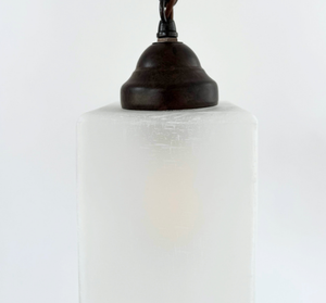 Modern Linen Square Pendant