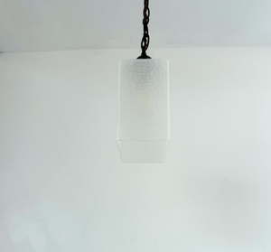 Modern Linen Square Pendant