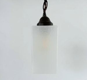 Modern Linen Square Pendant