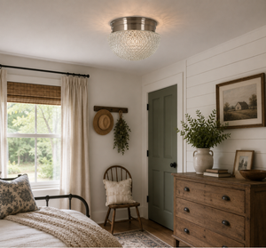 Diamond Square Dome Ceiling Light Drum