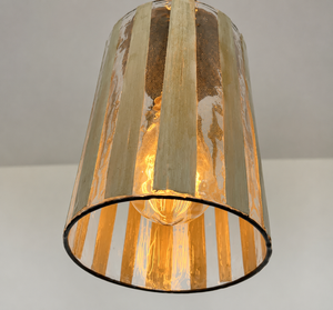 BAMBOO Fused MODERN Glass Pendant Lighting