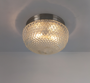 Diamond Square Dome Ceiling Light Drum