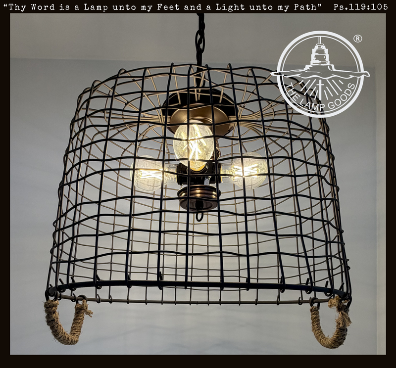 Large Homestead Basket Pendant Light