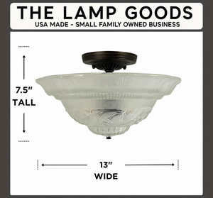 Art deco ceiling light